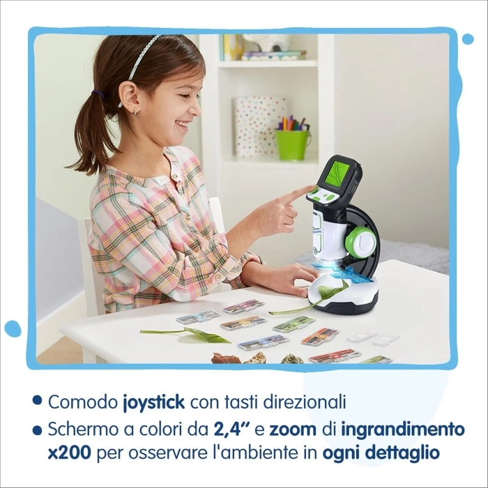 video microscopio interattivo