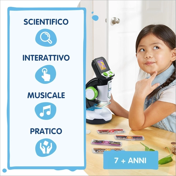 video microscopio interattivo