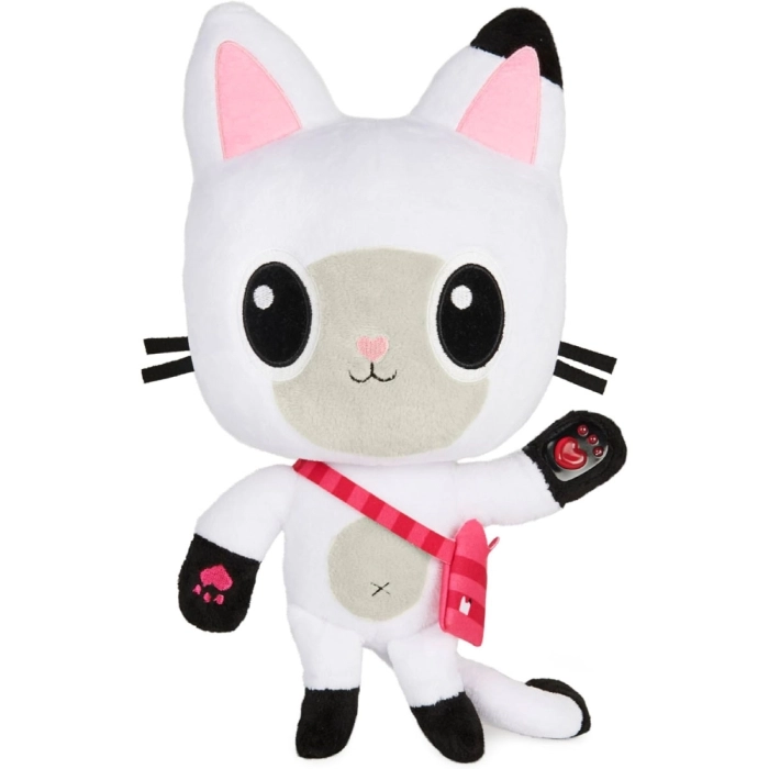 gabby's dollhouse - pandy panda peluche interattivo - 33cm