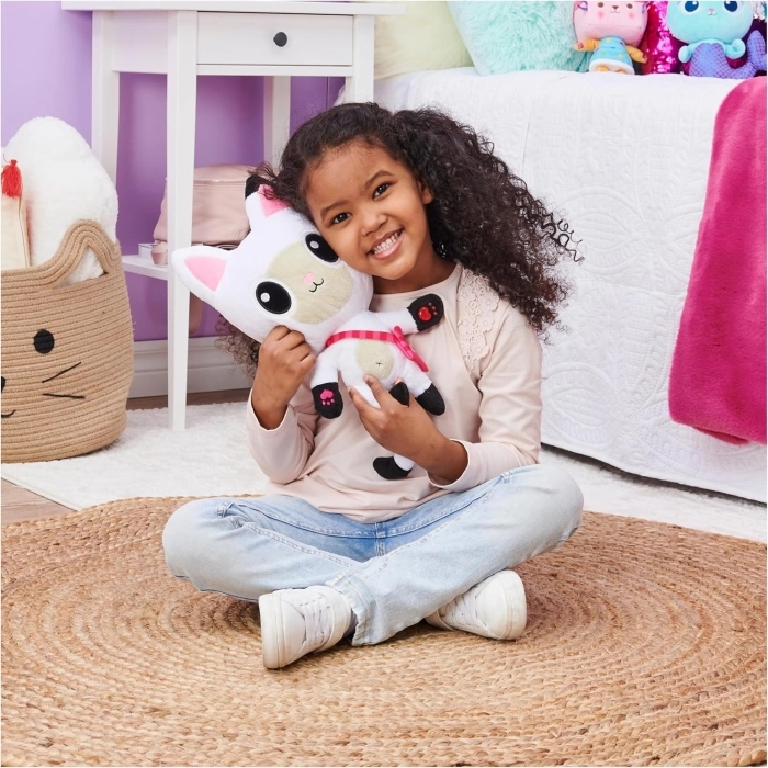 gabby's dollhouse - pandy panda peluche interattivo - 33cm