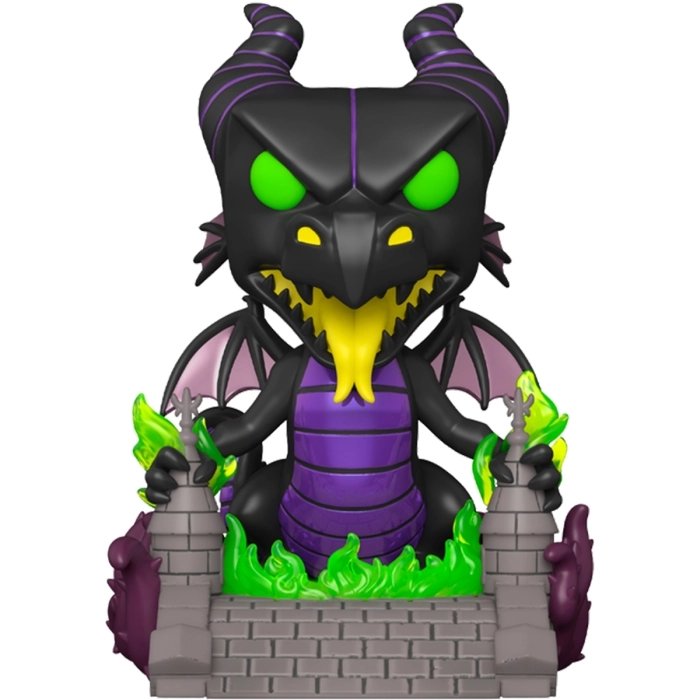 disney: sleeping beauty 65th anniversary - maleficent on bridge 9cm - funko pop 1453: 2