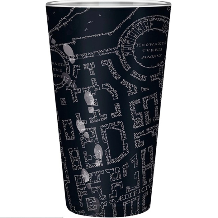 harry potter - bicchiere large 400ml - marauder's map: 3