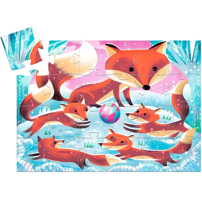 ginger la piccola volpe - puzzle 24 pezzi