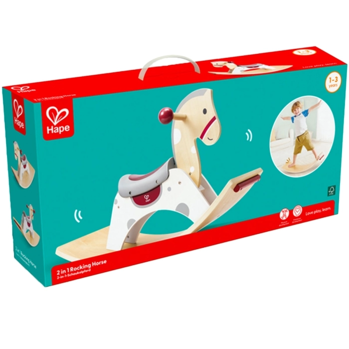 cavallo a dondolo 2 in 1 con balance board: 3