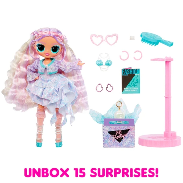 lol surprise omg - pearla - fashion doll 25cm: 3
