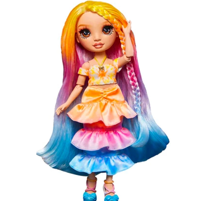 rainbow high - watercolor & create - brown eyes - fashion doll 28cm: 2