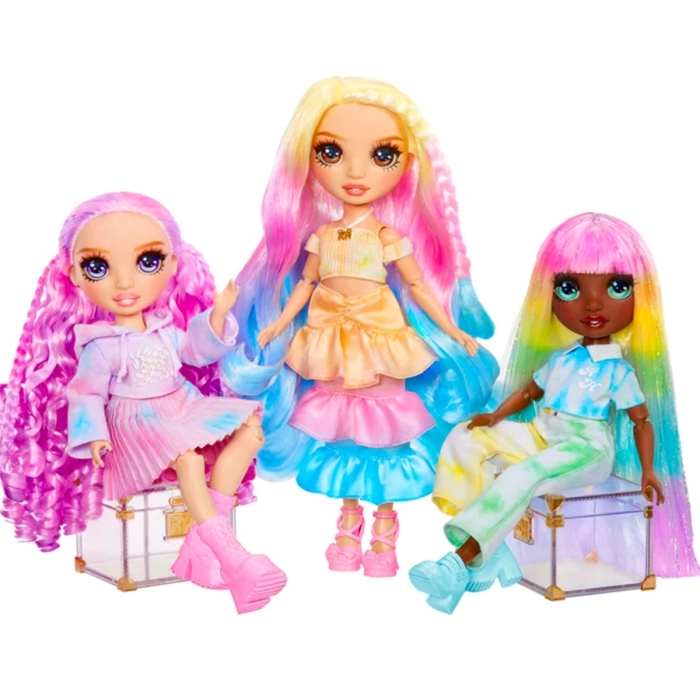 rainbow high - watercolor & create - brown eyes - fashion doll 28cm: 6