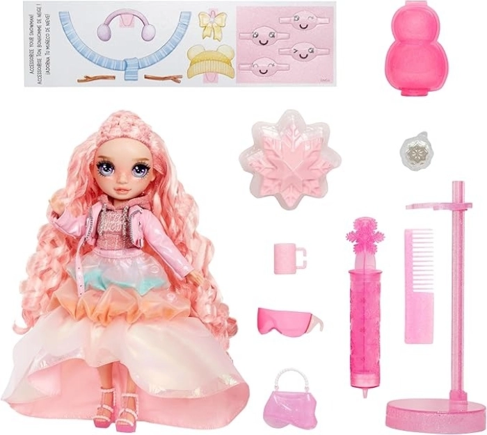 rainbow high - winter wonderland - bella - fashion doll 28cm: 3