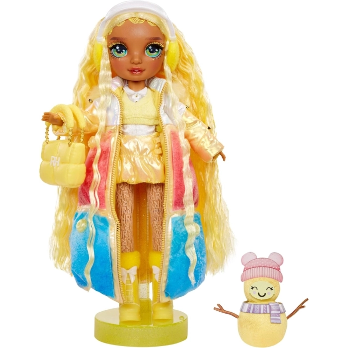rainbow high - winter wonderland - sunny - fashion doll 28cm: 2