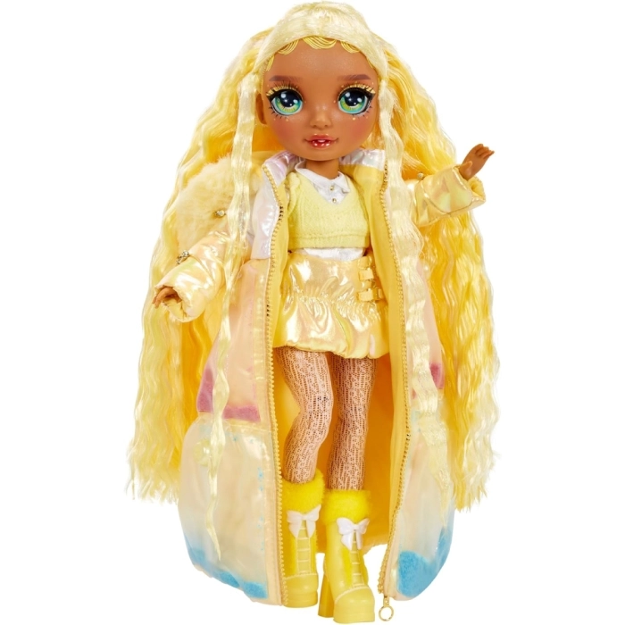 rainbow high - winter wonderland - sunny - fashion doll 28cm: 4