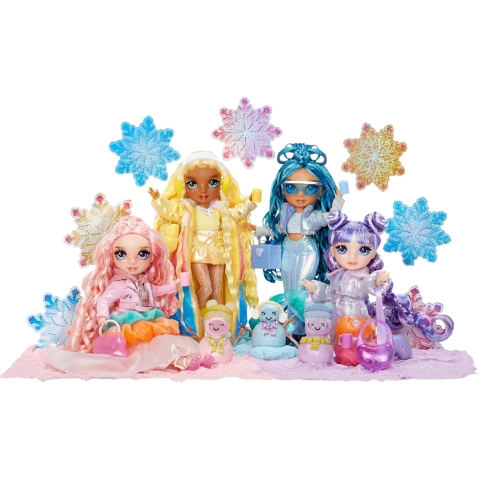 rainbow high - winter wonderland - sunny - fashion doll 28cm: 5