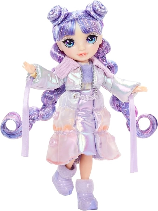 rainbow high - winter wonderland - violet - fashion doll 28cm: 2