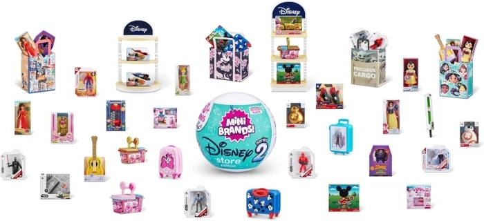 disney store edition - mini brands - 5 sorprese serie 2 - modello assortito: 3