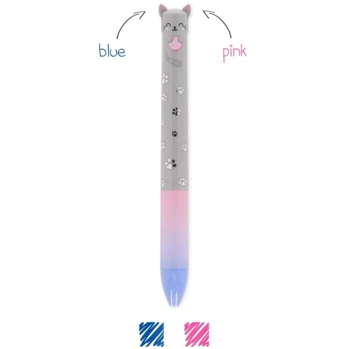 penna a due colori - click&clack - kitty
