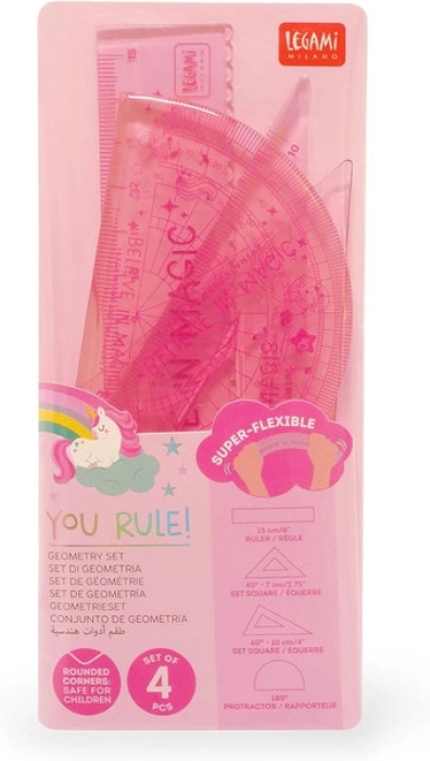 set di geometria - you rule! - unicorn: 1
