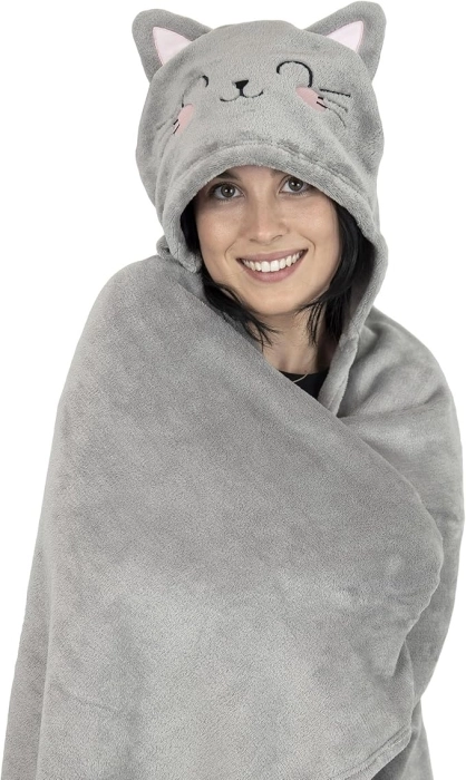 cosy hugs! - coperta con cappuccio - kitty: 2