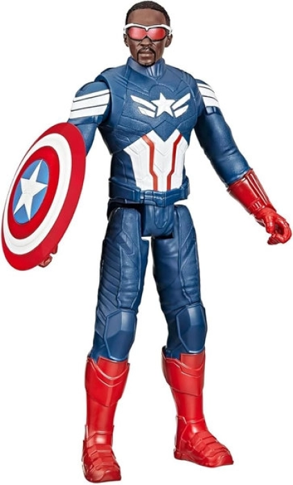 captain america brave new world - sam wilson titan hero 30cm