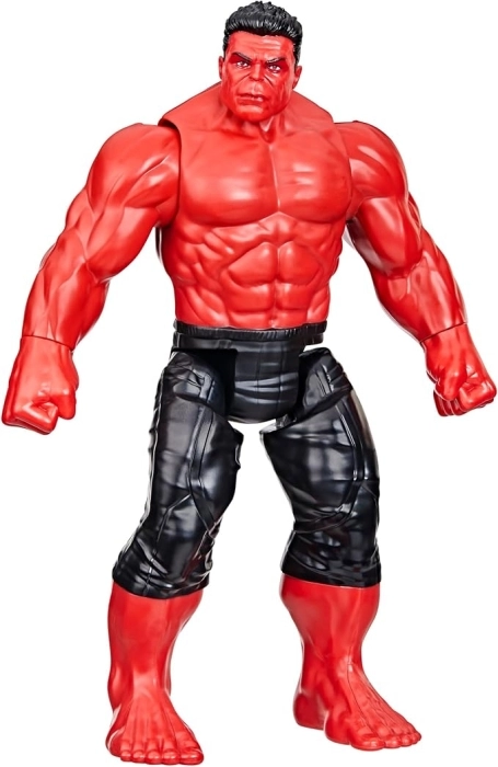 captain america brave new world - hulk rosso titan hero di 30cm: 2