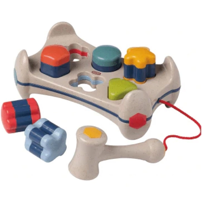 shape sorter play bench