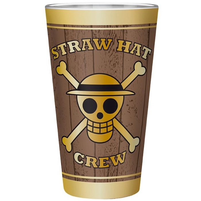 one piece - bicchiere large 400ml - skull: 2