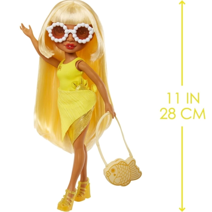 rainbow high - swim and style - sunny - fashion doll 28cm: 3