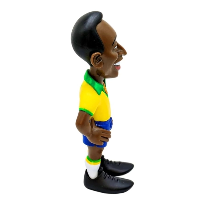 Figurine à Collectionner MINIX Pelé - Édition Spéciale Football Legends 12 Cm, Sous Licence Officielle