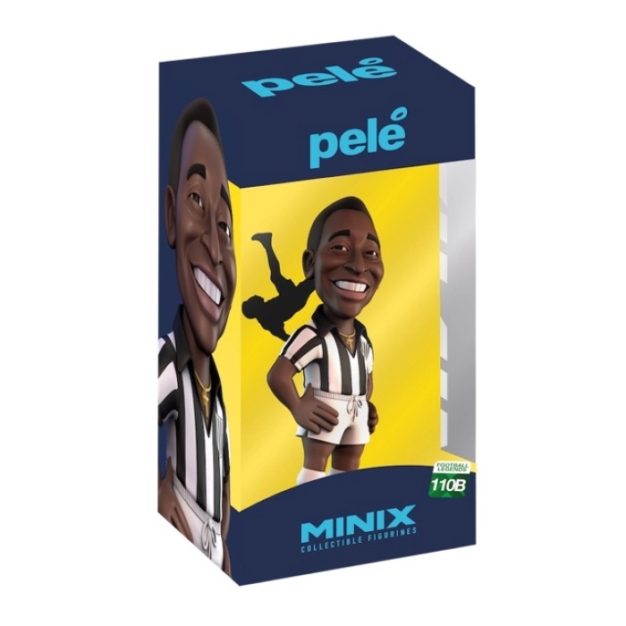 pele - santos - football stars - minix collectible minifigurines 12cm: 1