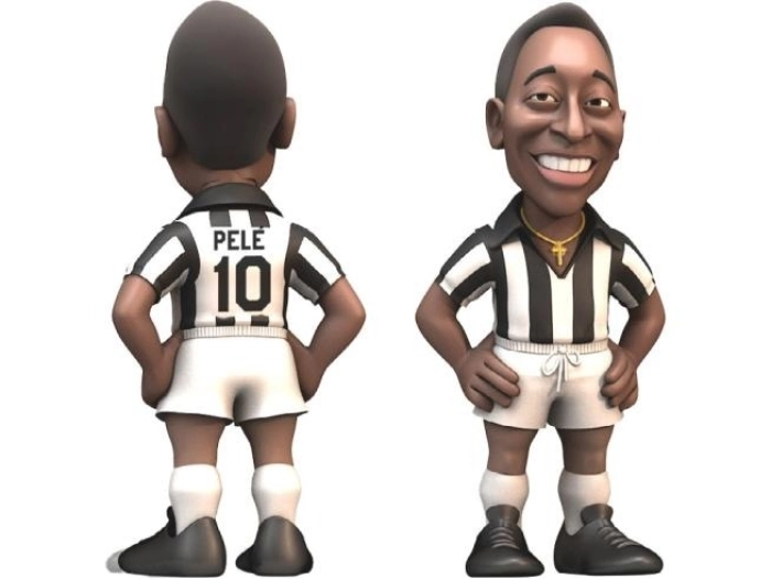 pele - santos - football stars - minix collectible minifigurines 12cm: 2