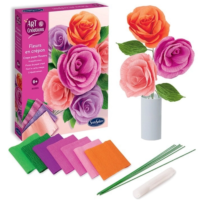 art & creations - fiori di cartapesta - rose: 2