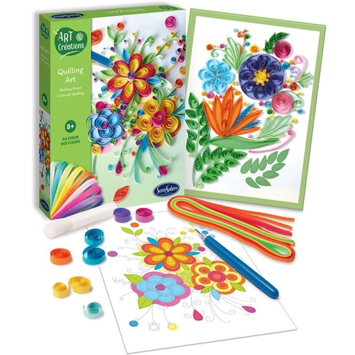 art & creations - quilling art - nel cuore dei fiori: 2