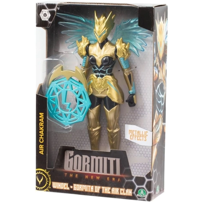 gormiti the new era - windel, gormita del clan dell'aria - personaggio 30cm
