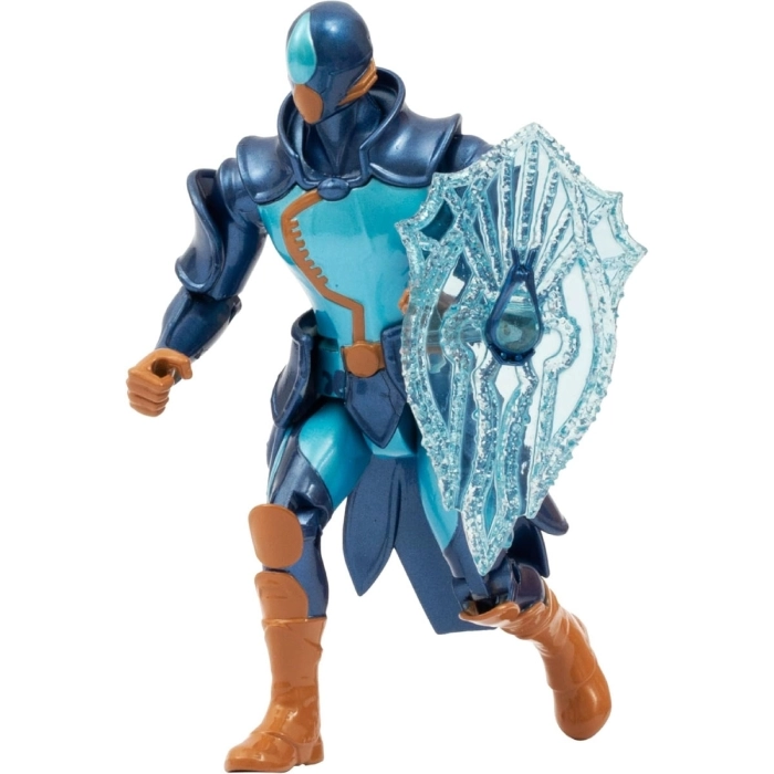 gormiti the new era - set 2 personaggi - carter, scion del clan dell'acqua e aqu, gormita del clan dell'acqua - personaggi 15cm