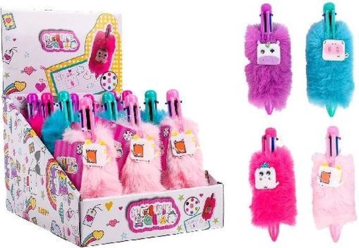 cubie squad - penna peluche - modello assortito