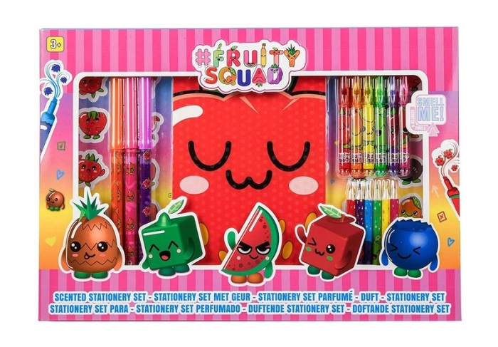 fruity squad - set di cancelleria profumato