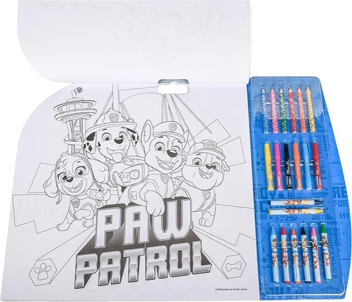 paw patrol - 5 in 1 set da colorare