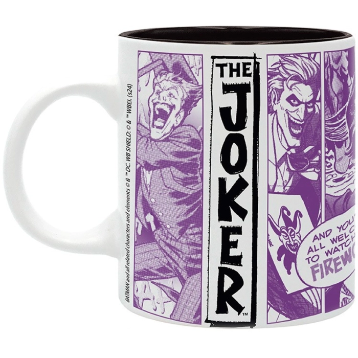 dc comics - tazza 320ml - the joker: 3