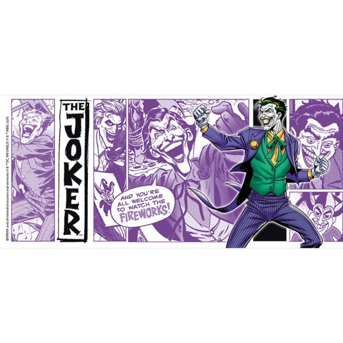dc comics - tazza 320ml - the joker: 4