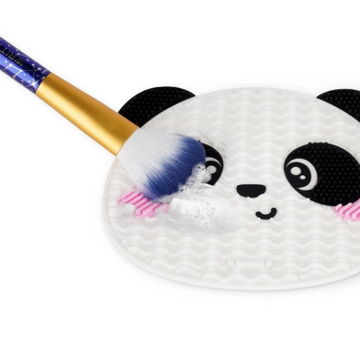 tappetino pulisci pennelli da trucco - brush it off! - panda