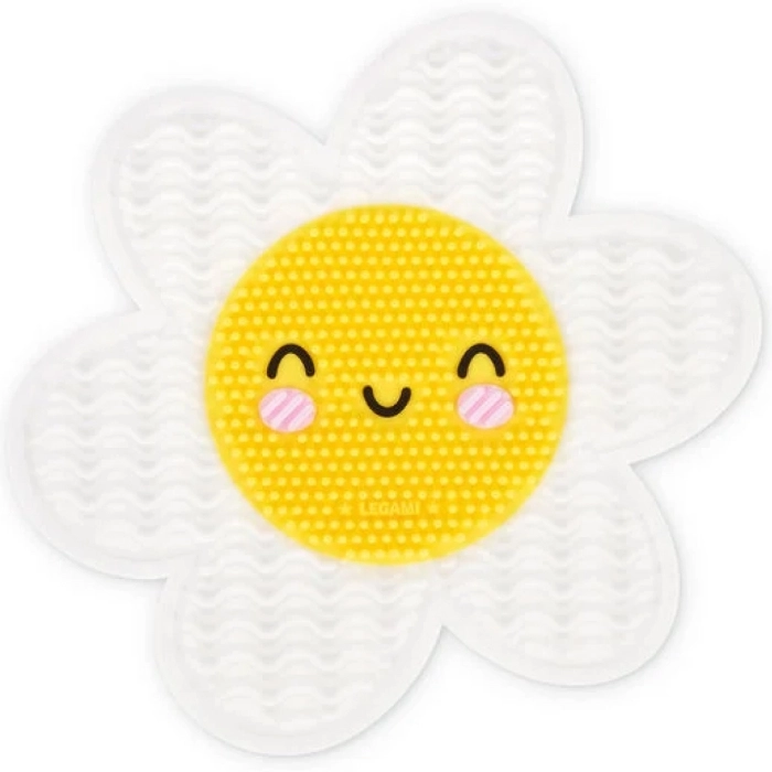 tappetino pulisci pennelli da trucco - brush it off! - daisy