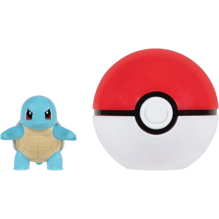 pokemon - clip n go - squirtle & poke ball: 2