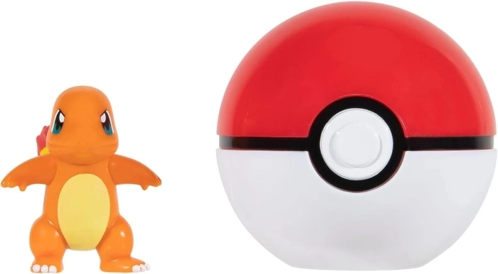 pokemon - clip n go - charmander & poke ball: 2