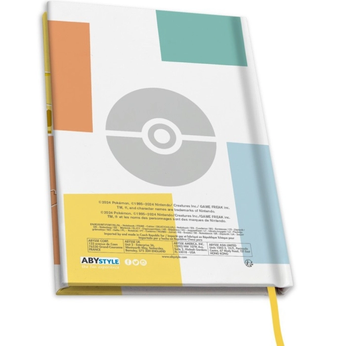 pokemon - notebook a5 - kanto starters: 2