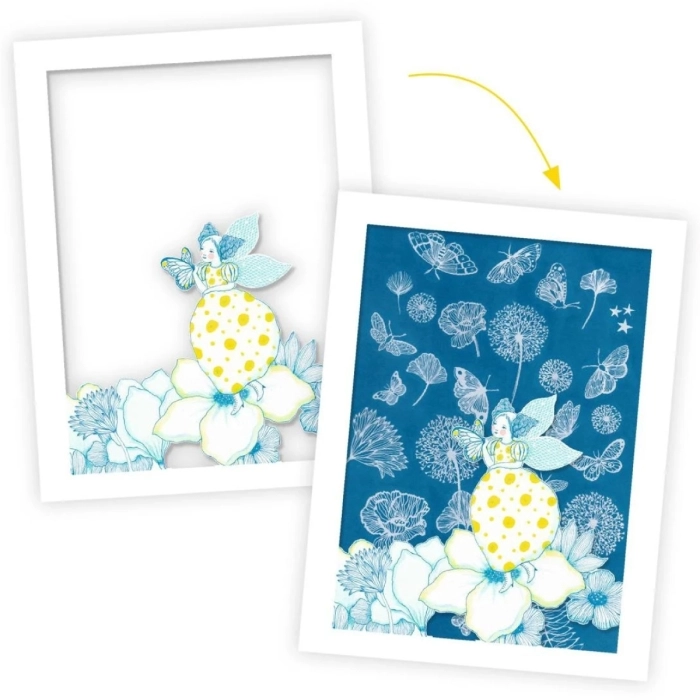 cianotipo al chiaro di luna