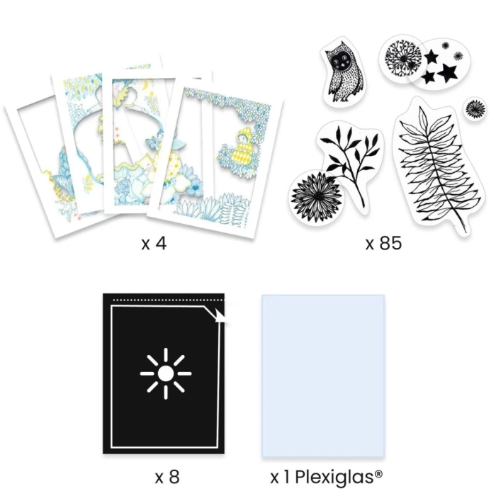 cianotipo al chiaro di luna