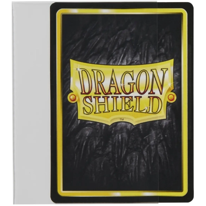 dragon shield standard sleeves - clear sideloading - perfect fit clear (100 bustine protettive)