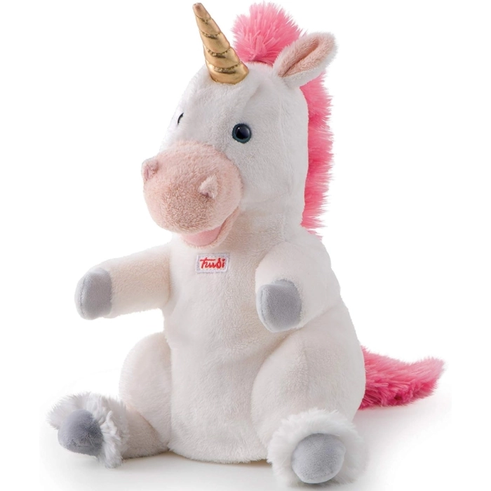 marionetta unicorno - peluche 30cm