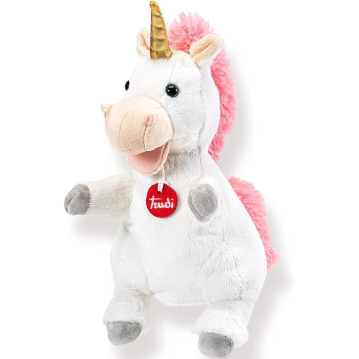 marionetta unicorno - peluche 30cm