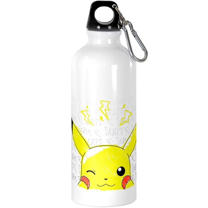 pokemon - borraccia 500ml - pikachu scribble