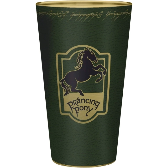 the lord of the rings - premium large glass - prancing pony