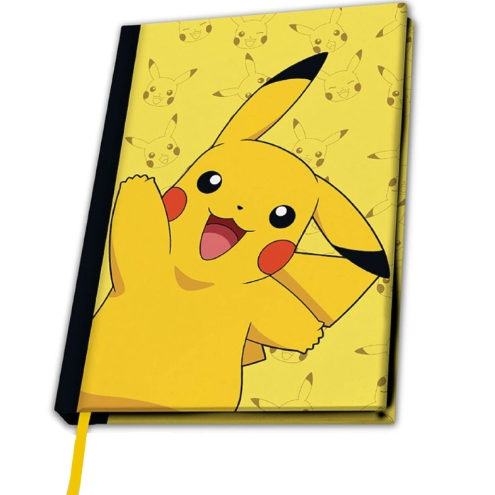 pokemon - gift set - pikachu a5 notebook + mug + postcards